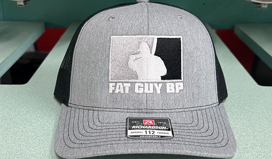 Fat Guys BP Hat 112 Snapback HeatherGray/Black #SilverBlack