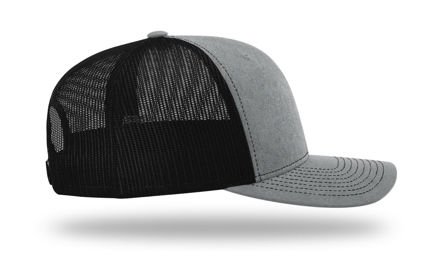 North Carolina Flag Hang Loose Cap - R112 snapbacks Heather Gray/Black