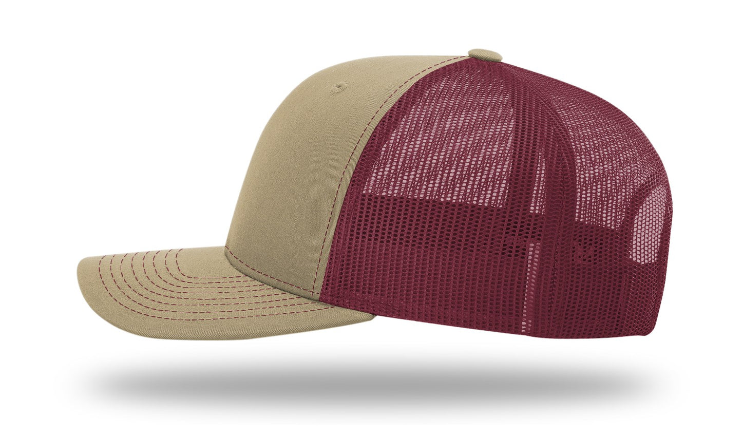 FSU Seminoles Hang Loose Cap - R112 snapbacks Khaki/Burgandy