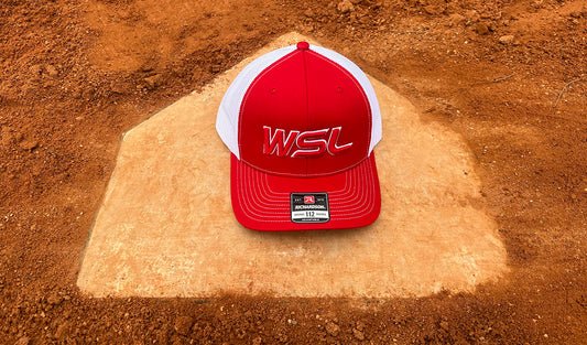 WSL Red/White R112 Red/White Snapback