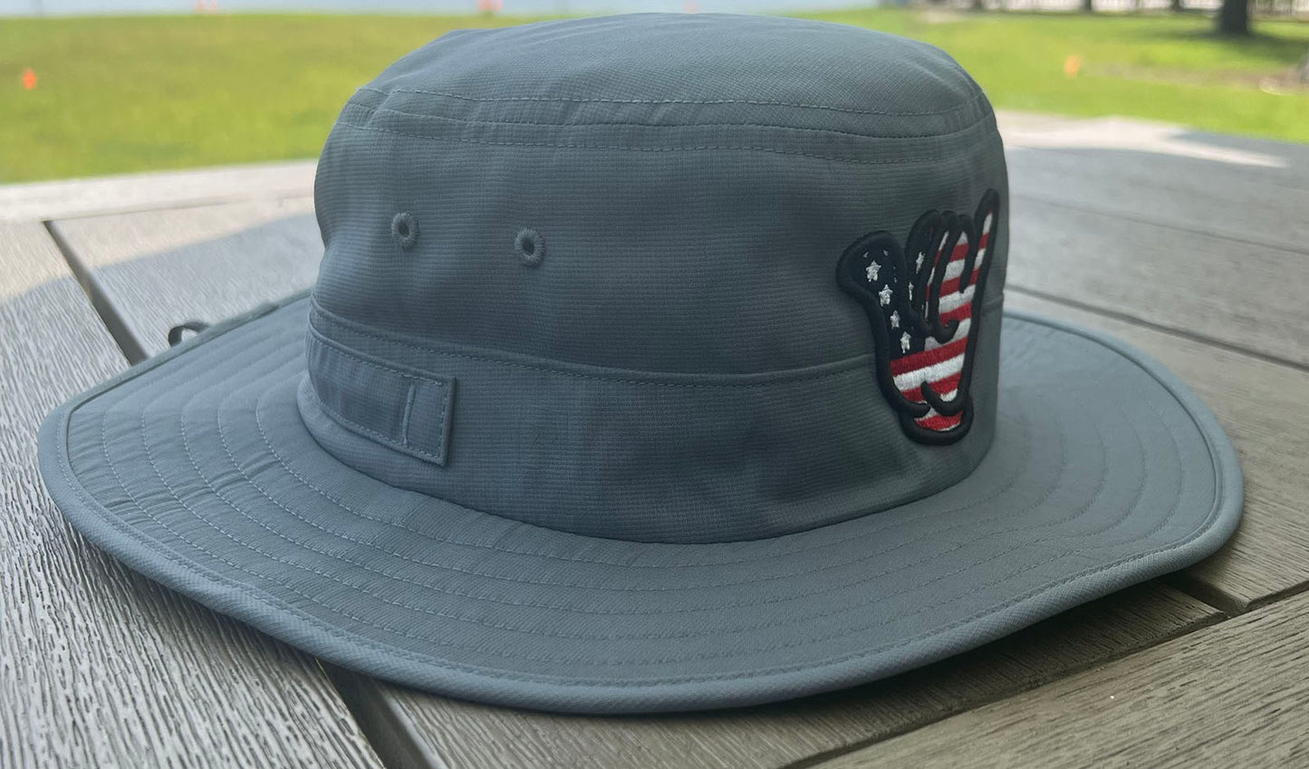 USA FLAG Hang Loose - Charcoal Bucket