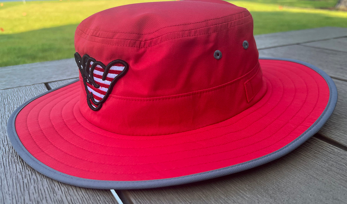 USA FLAG Hang Loose - Red Bucket