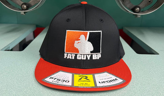 Fat Guys BP Hat PTS30 Black Orange #OrangeBlack