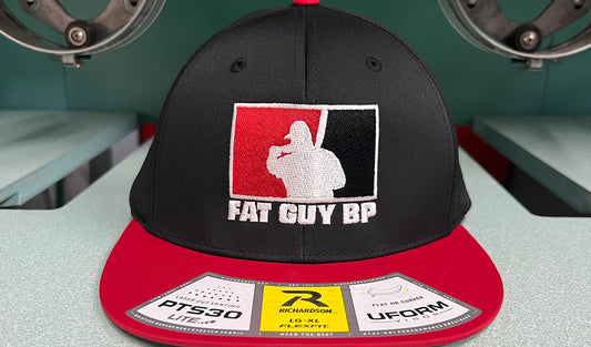 Fat Guys BP Hat PTS30 Black Red #RedBlack