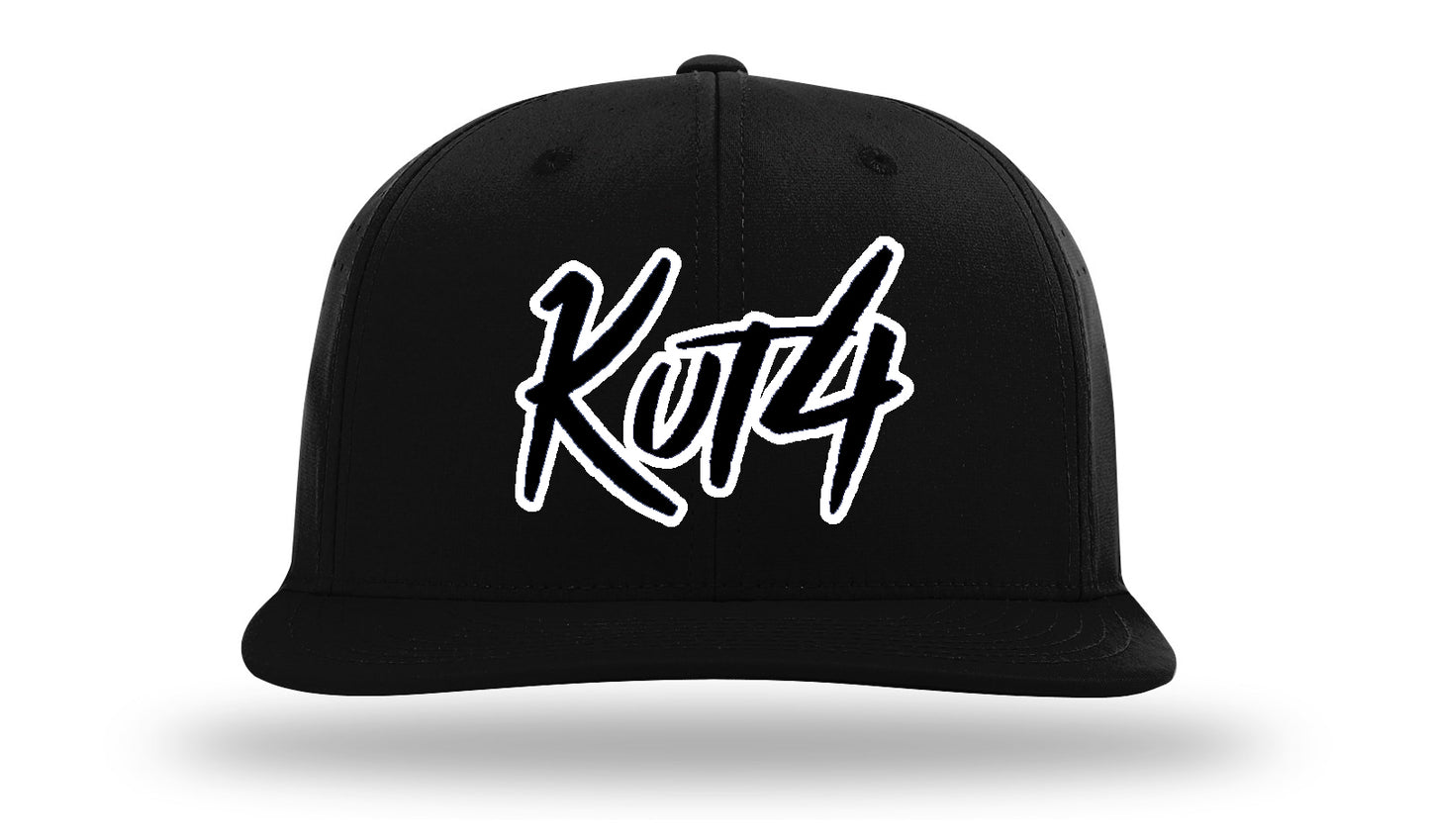 Kut4 Solid Black PTS30 #Black/White