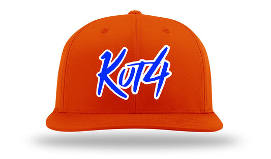 Kut4 Solid Orange PTS30 #WhiteRoyalBlue