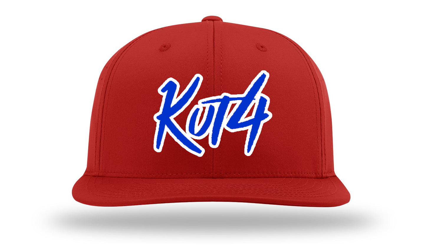 Kut4 Solid Red PTS30 #RoyalBlue/White