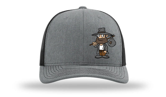 HOBOS Hat R112 Snapback Heather Gray/Black