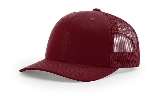 112 Richardson Snapback Solid Cardinal