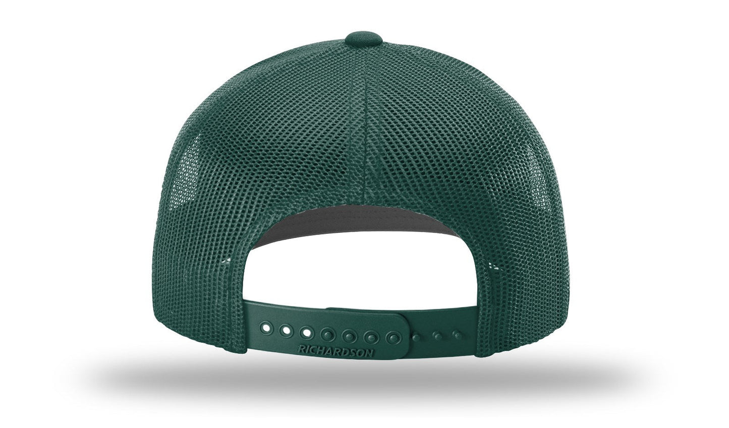 112 Richardson Snapback Solid Dark Green