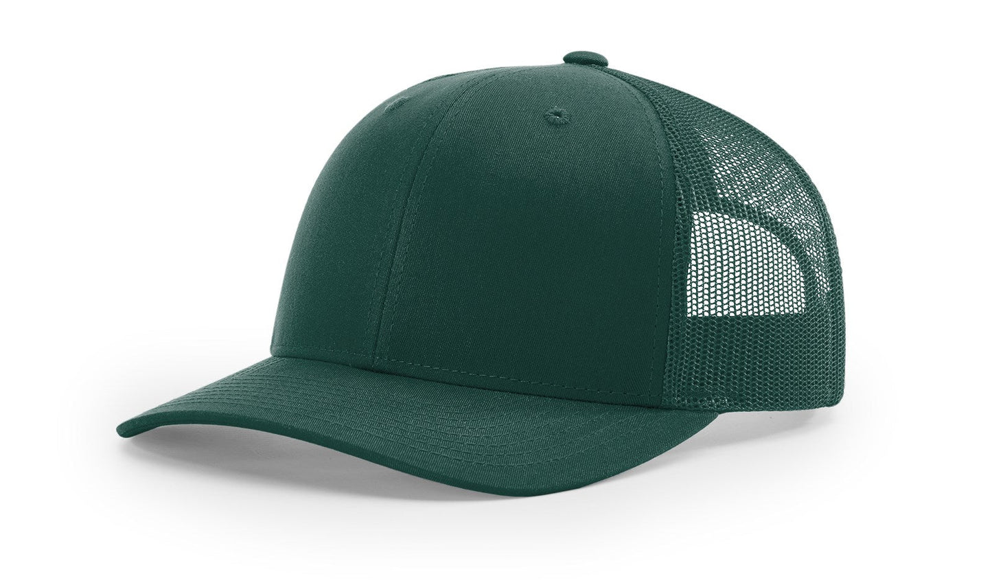 112 Richardson Snapback Solid Dark Green