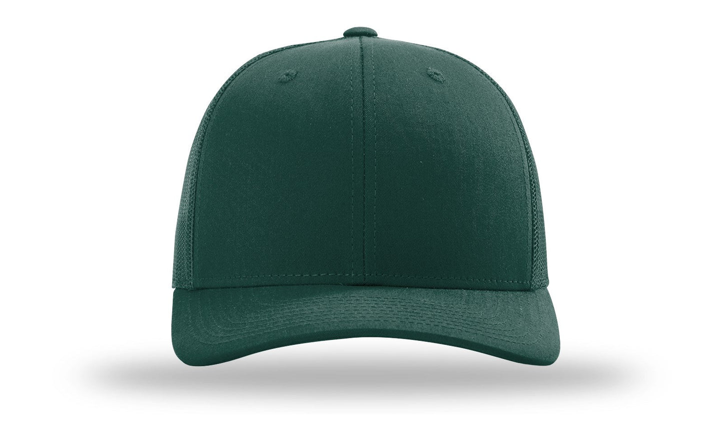 112 Richardson Snapback Solid Dark Green