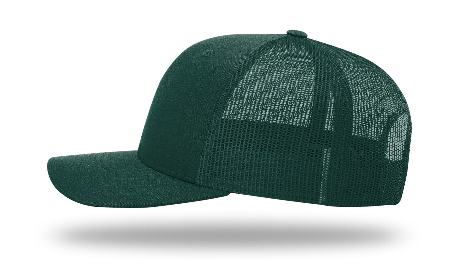 112 Richardson Snapback Solid Dark Green