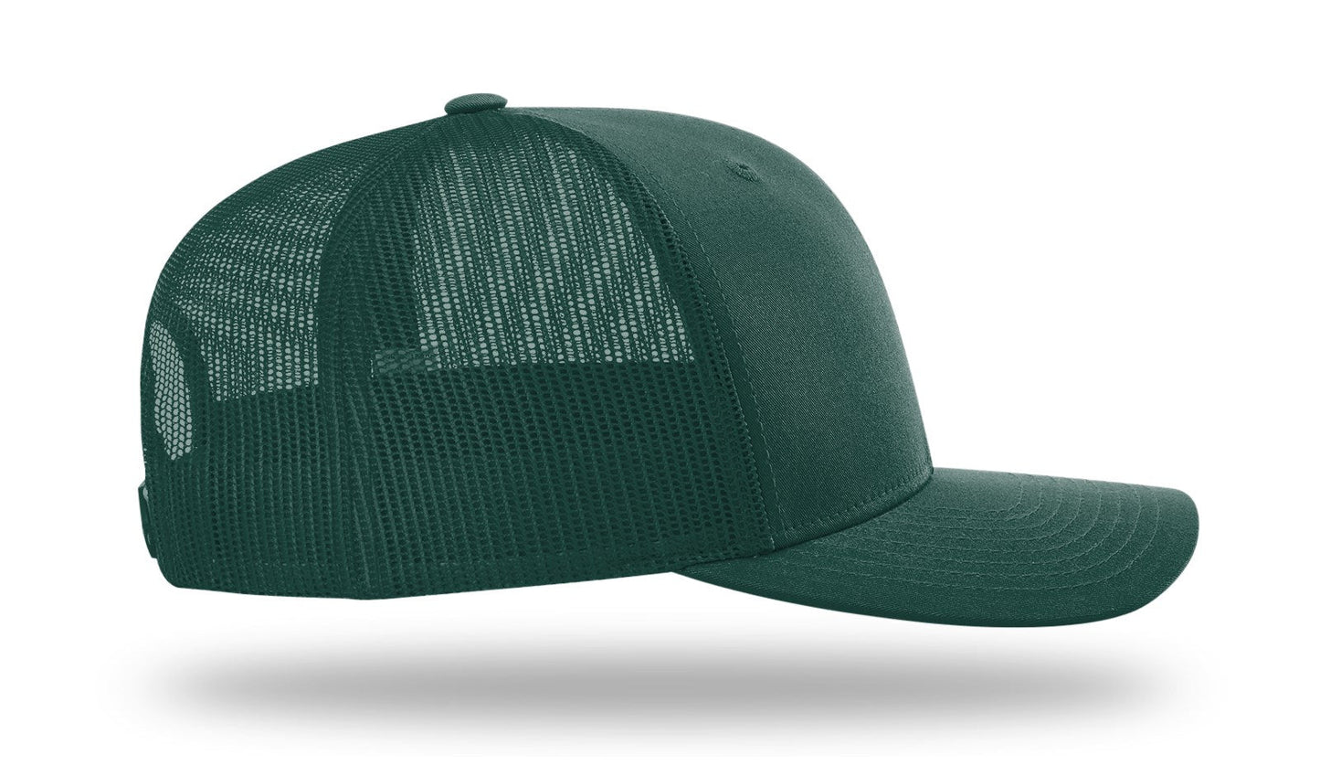 112 Richardson Snapback Solid Dark Green