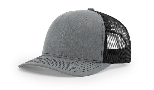 112 Richardson Snapback Heather Grey/Black