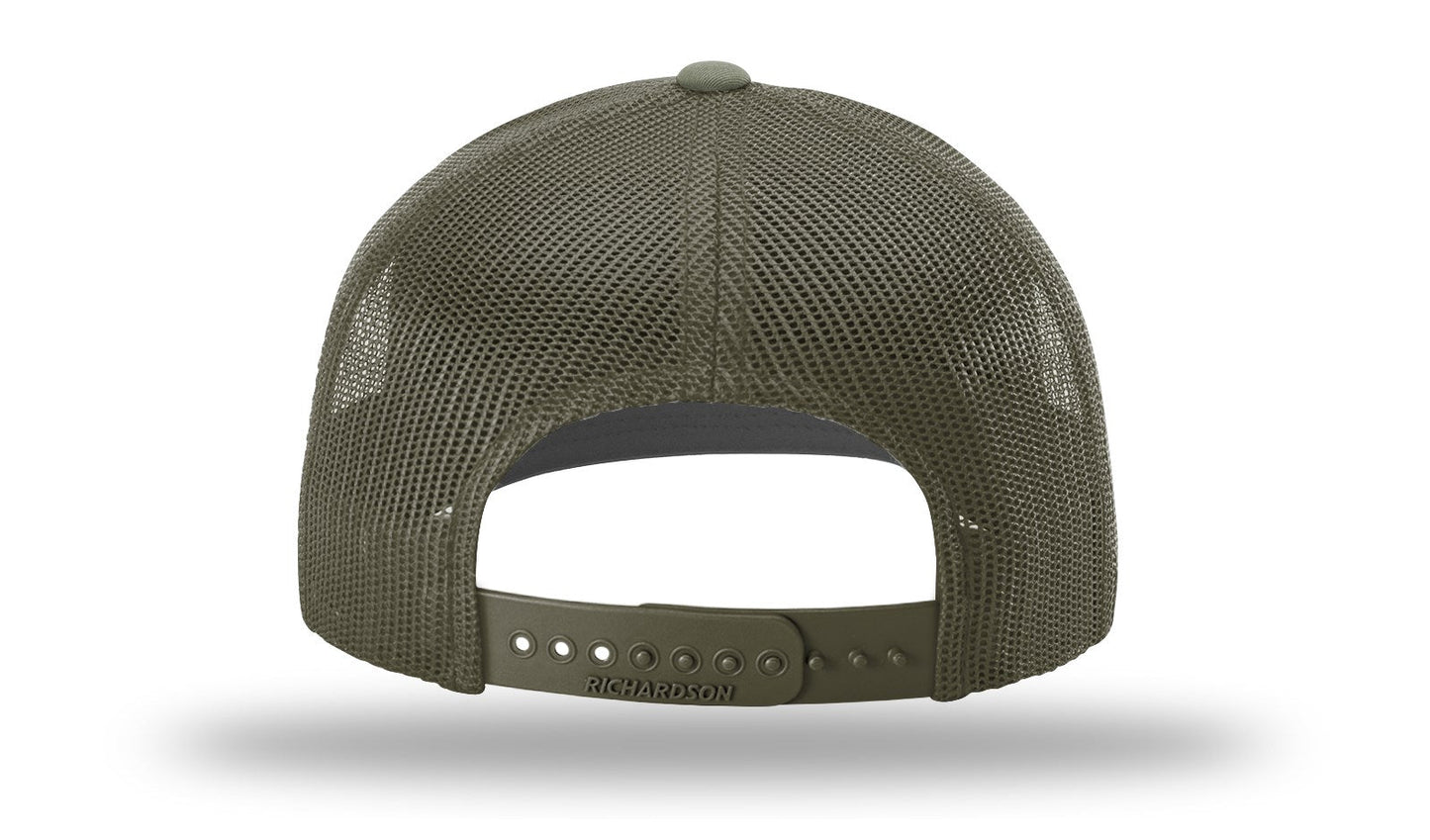 112 Richardson Snapback Solid Loden