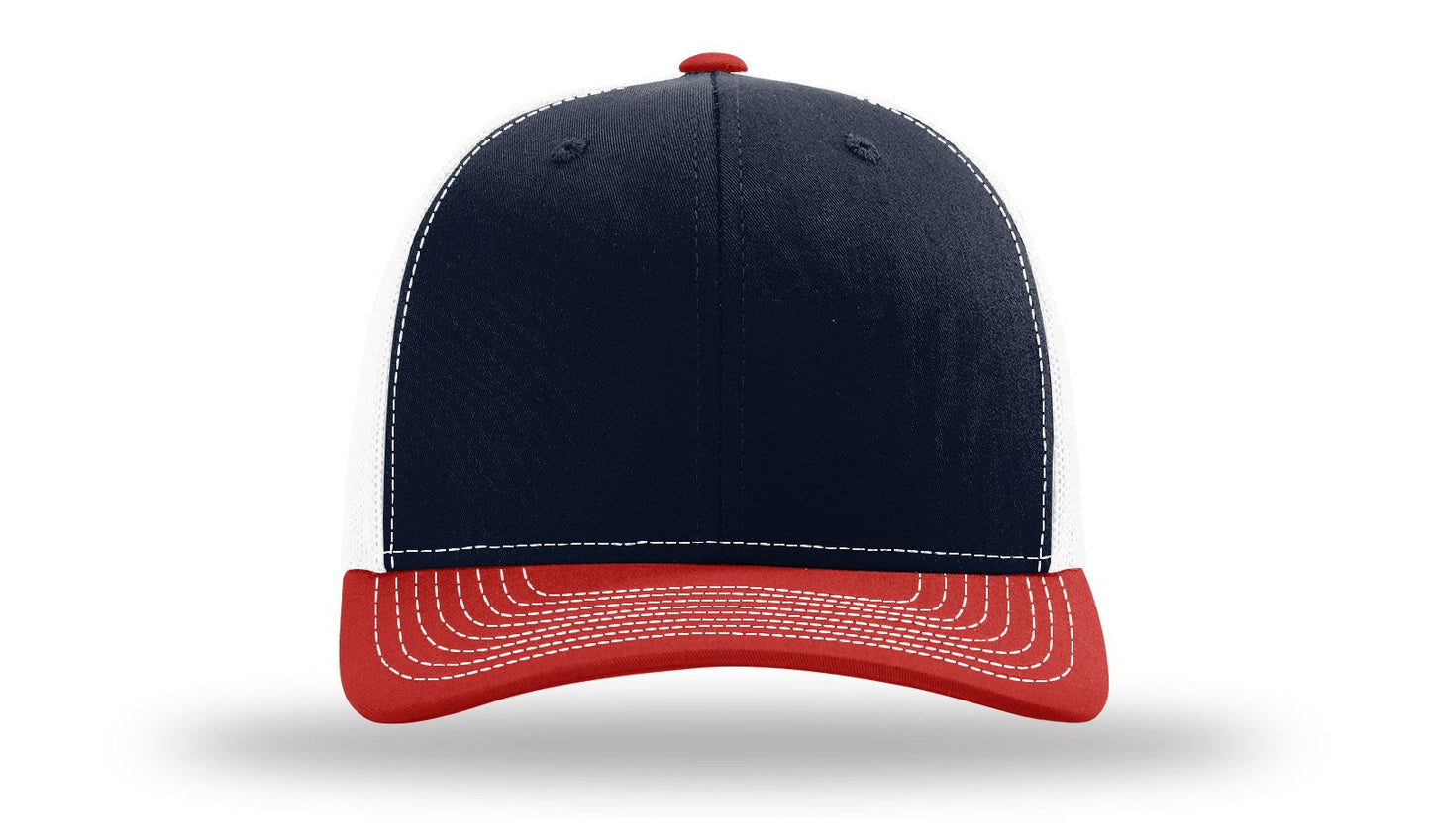 Richardson Snapback Navy/White/Red