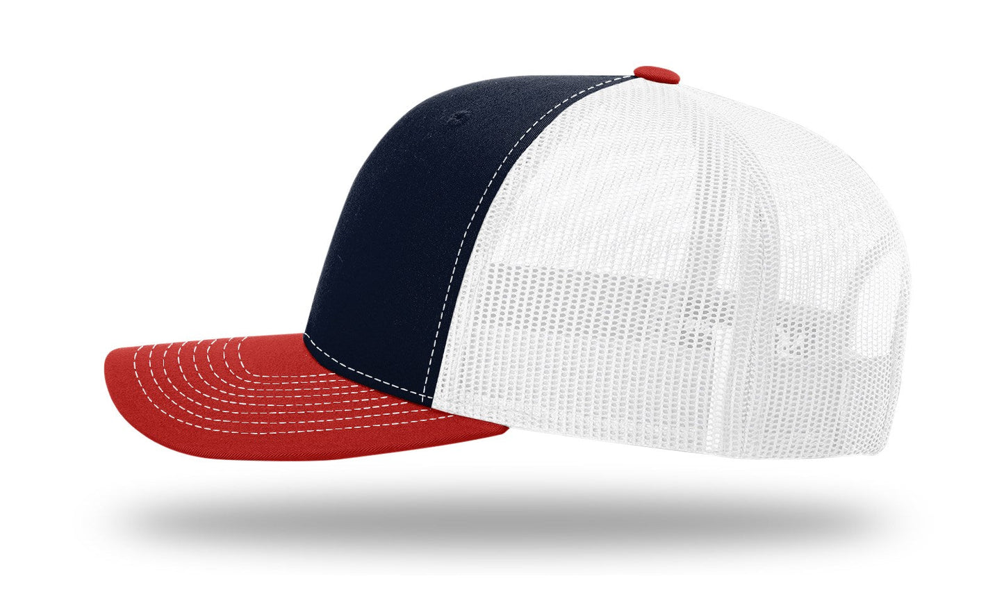 Richardson Snapback Navy/White/Red