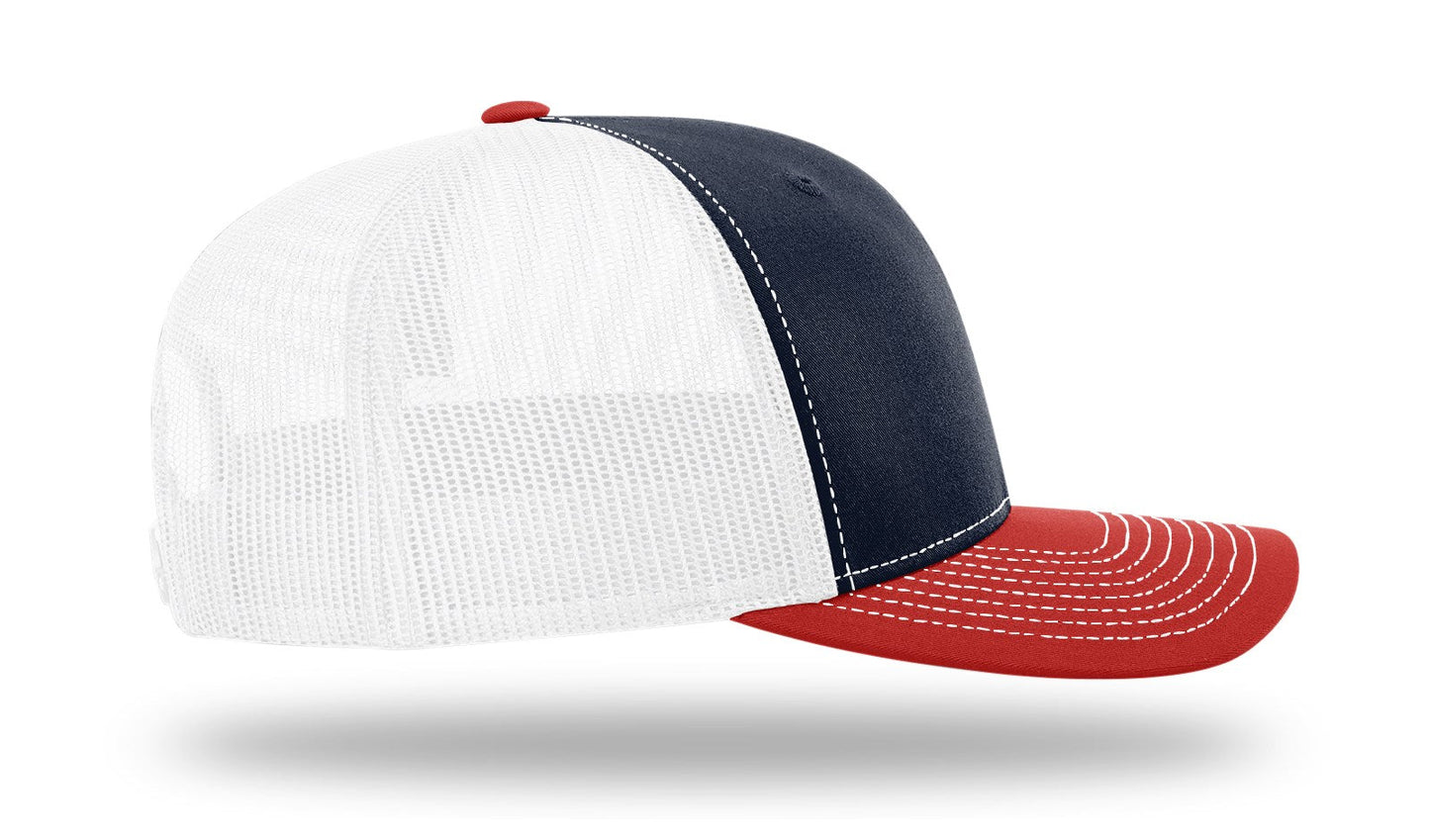 Richardson Snapback Navy/White/Red