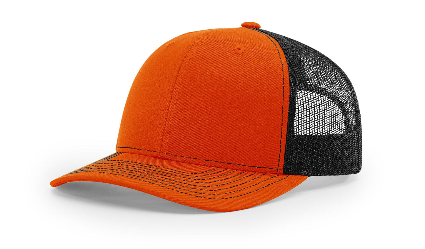 Richardson Snapback Orange/Black