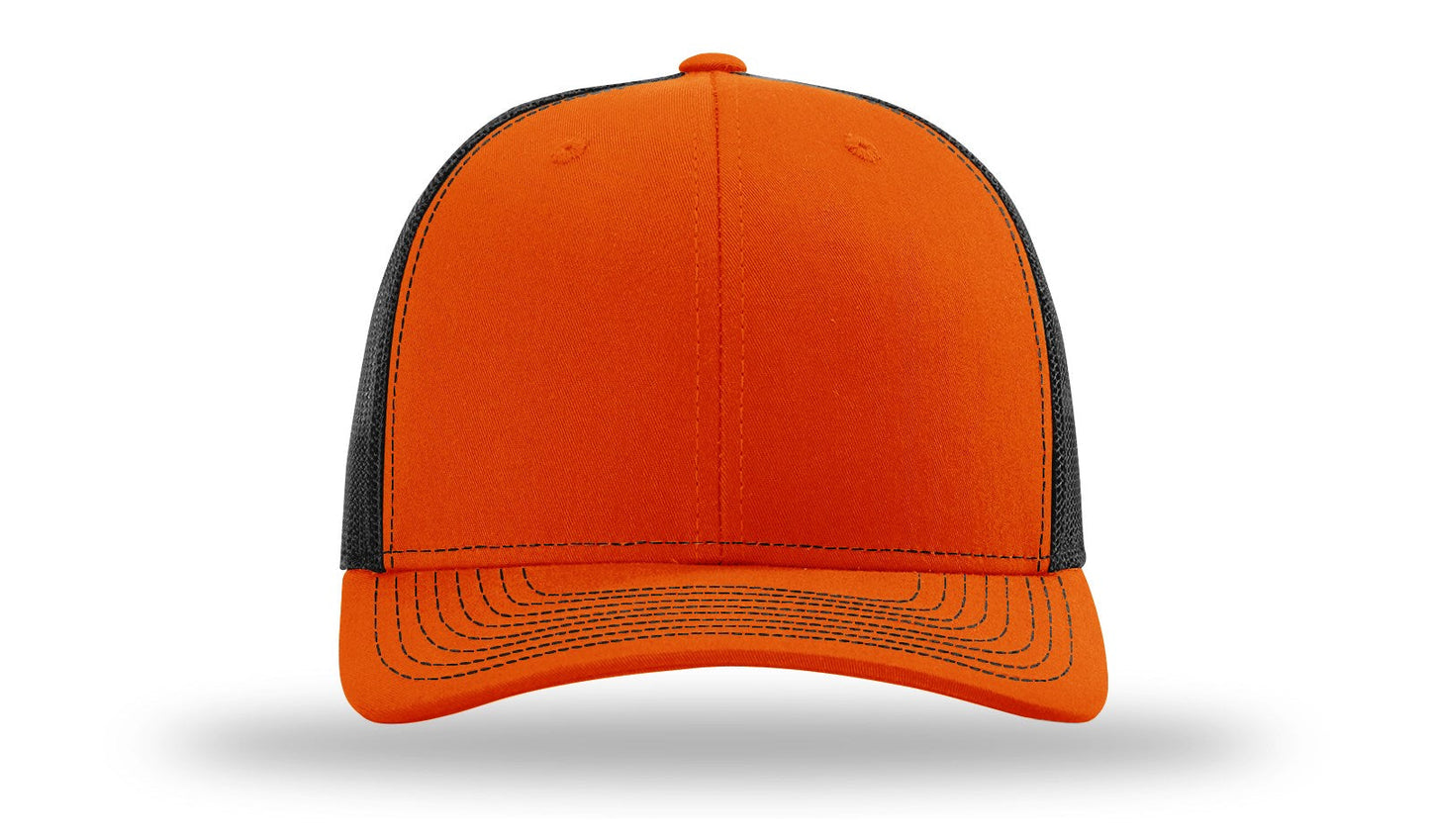 Richardson Snapback Orange/Black