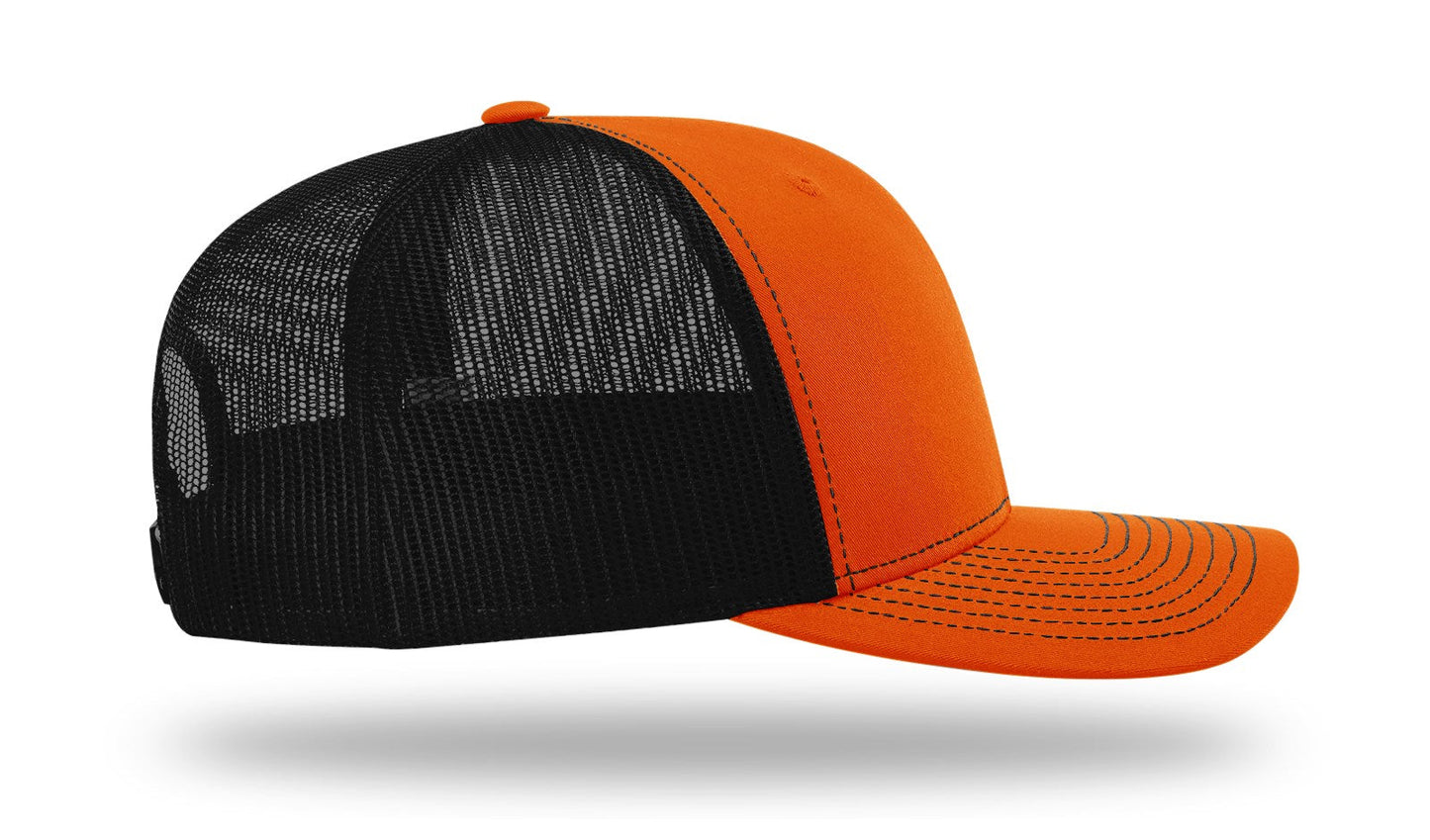 Richardson Snapback Orange/Black