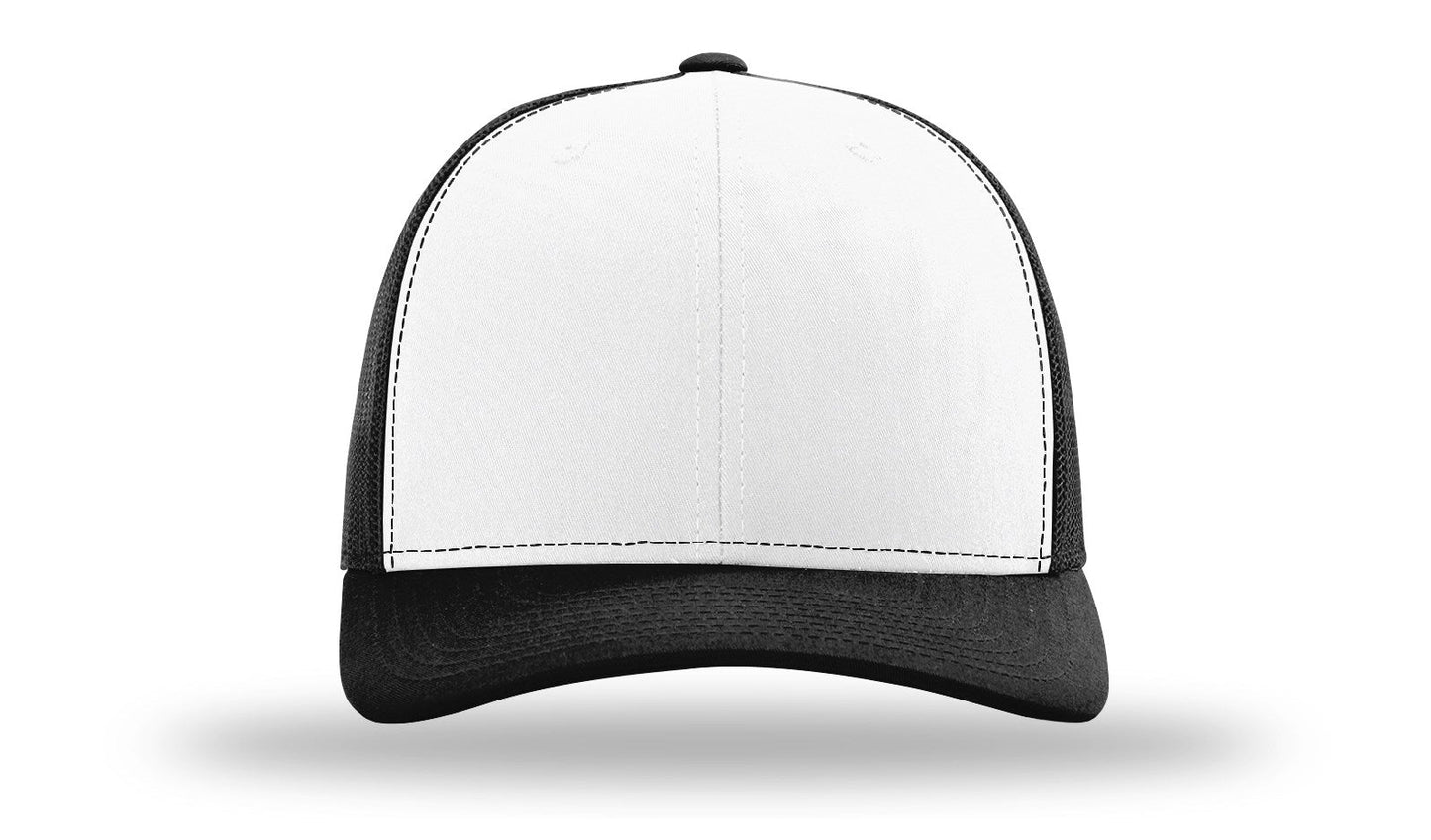 112 Richardson Snapback White/Black