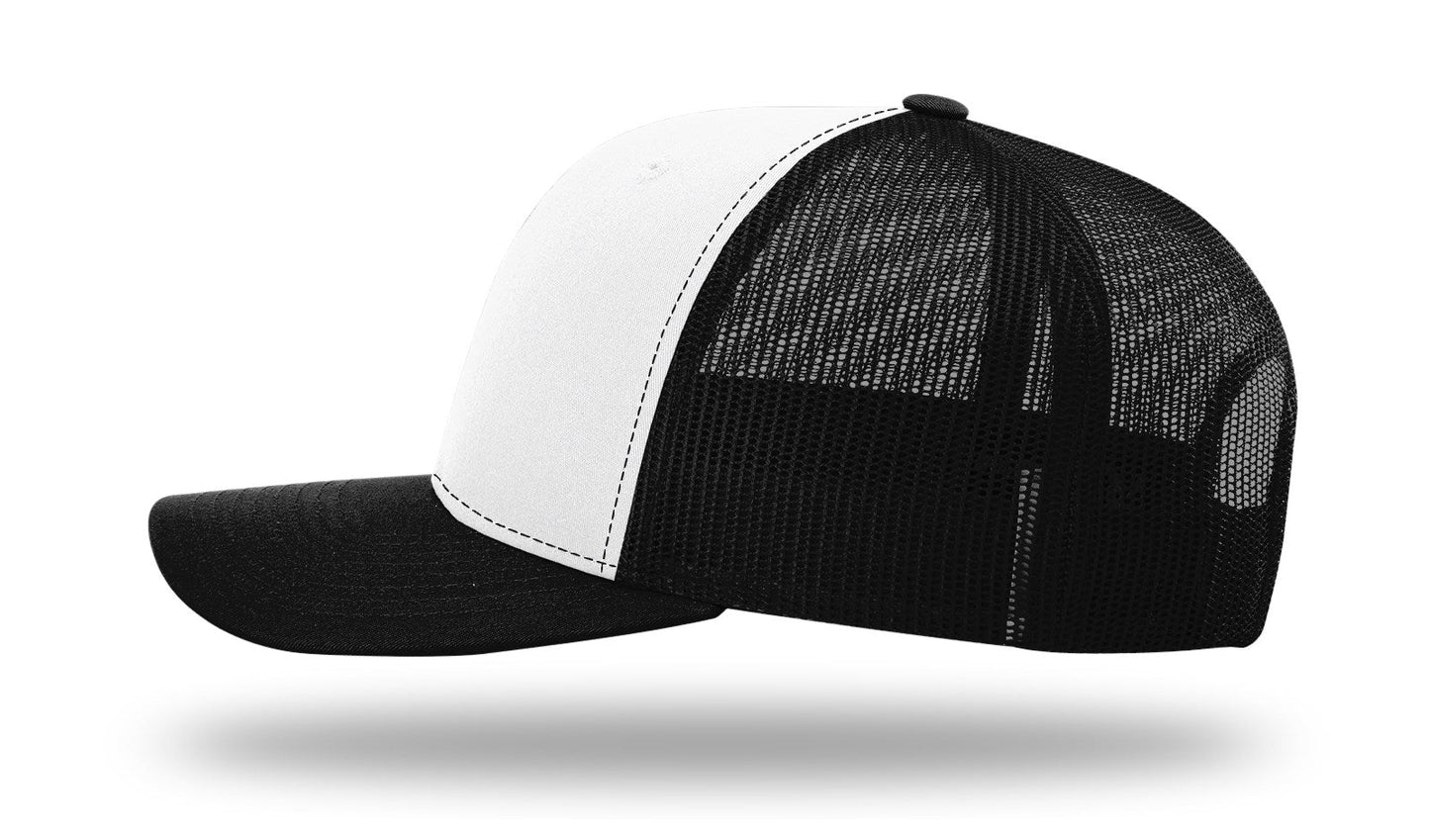 112 Richardson Snapback White/Black