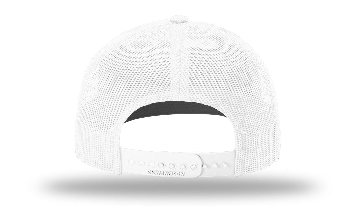 112 Richardson Snapback Solid White