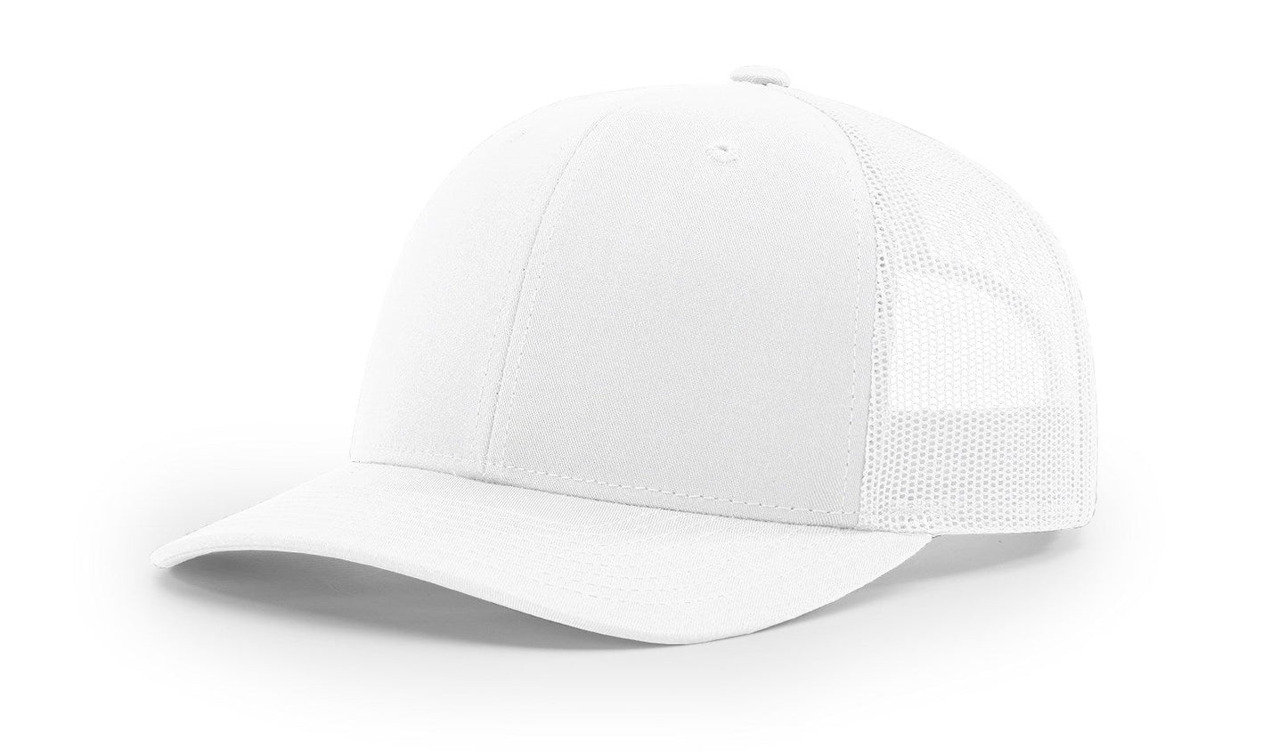 112 Richardson Snapback Solid White