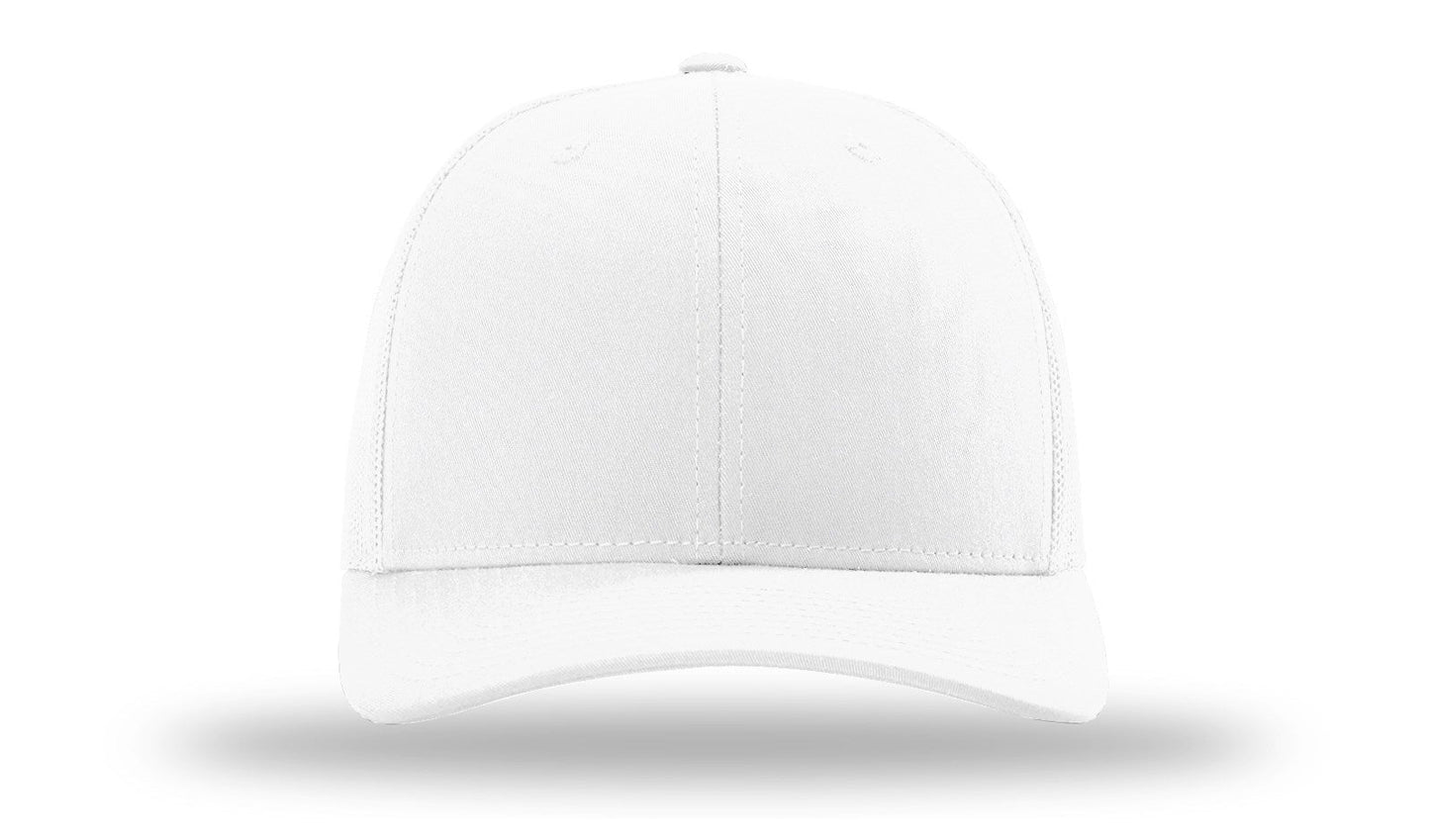 112 Richardson Snapback Solid White