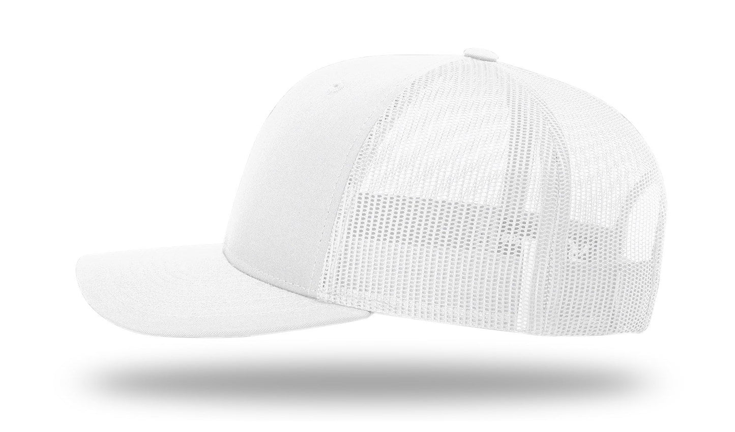 112 Richardson Snapback Solid White