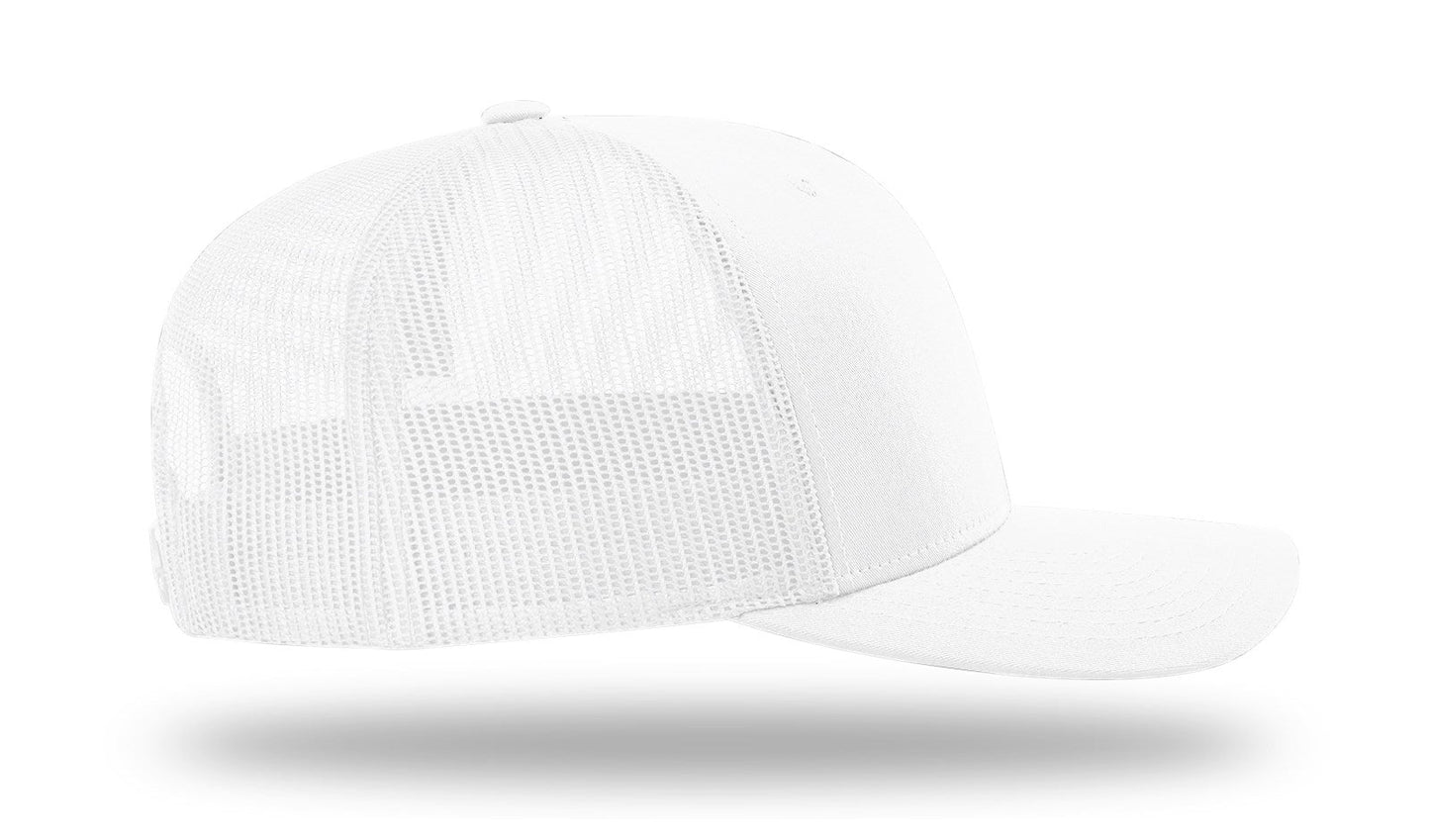 112 Richardson Snapback Solid White