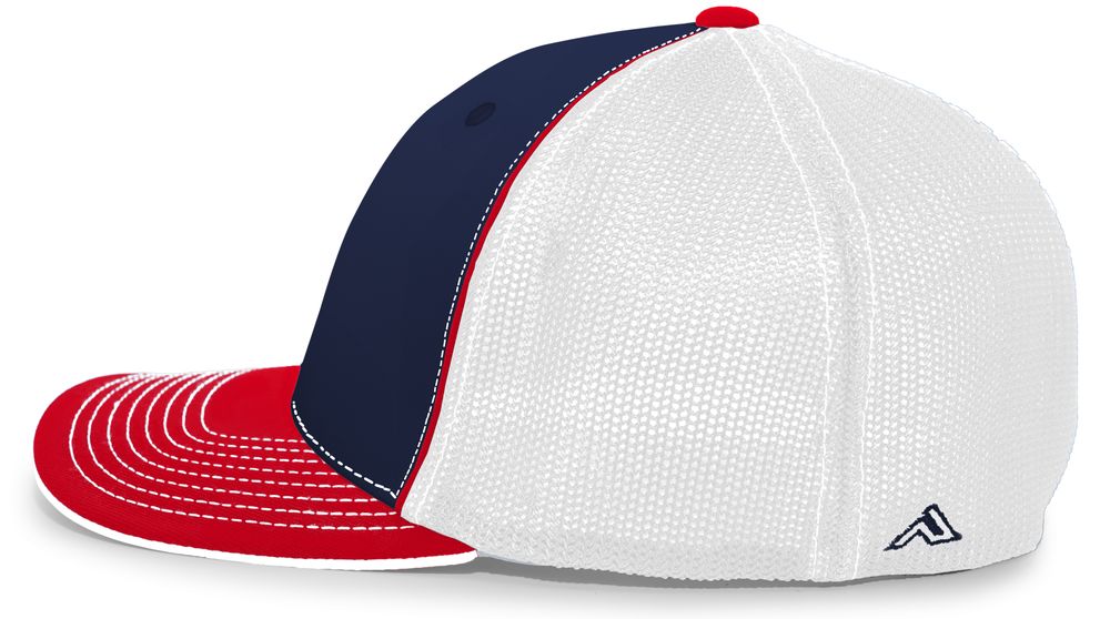 404M Pacific Flexfit Navy/White/Red