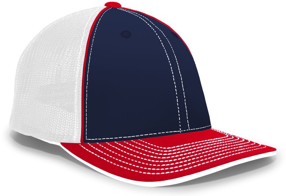 404M Pacific Flexfit Navy/White/Red