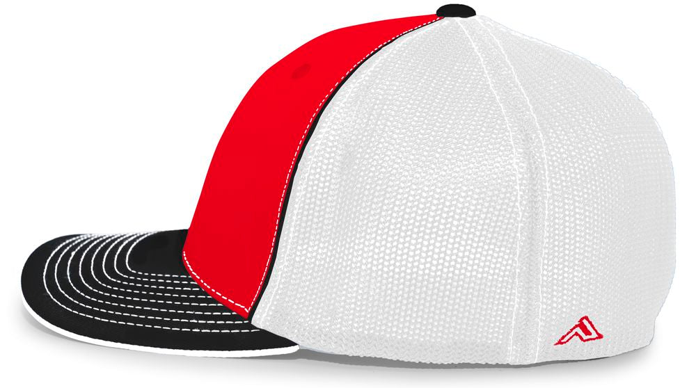 404M Pacific Flexfit Red/White/Black