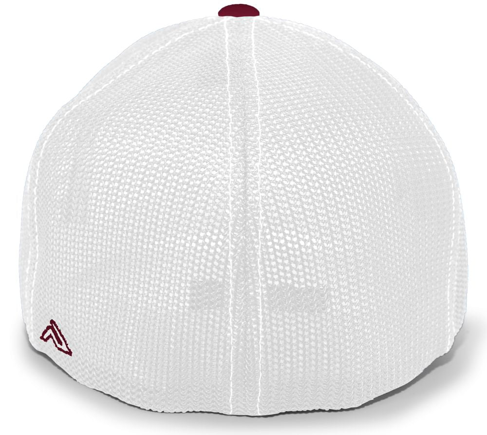 404M Pacific Flexfit Cardinal/White