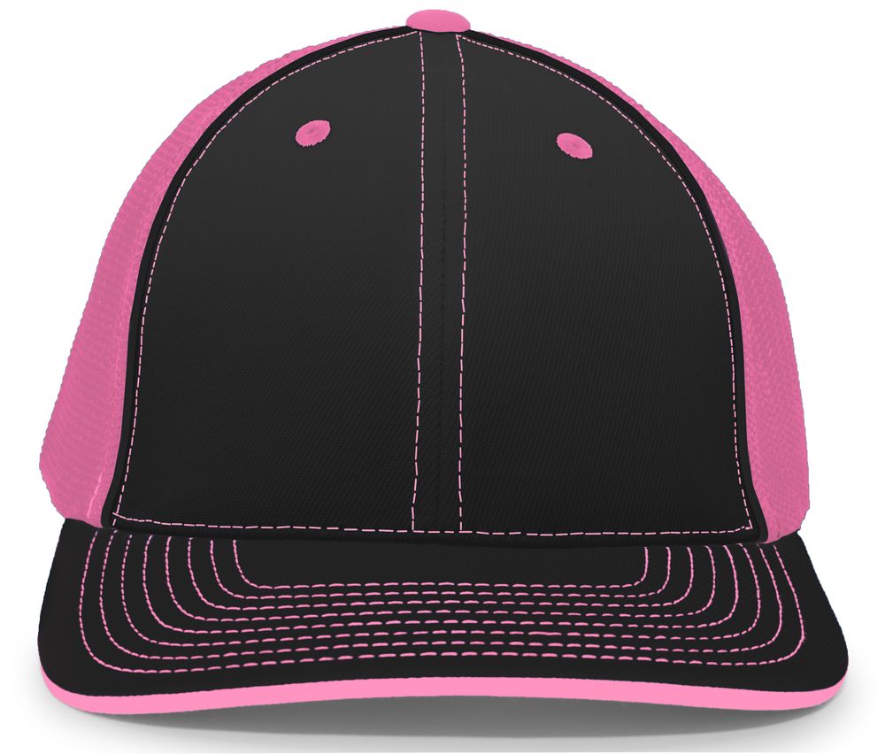 404M Pacific Flexfit Black/Pink/Black