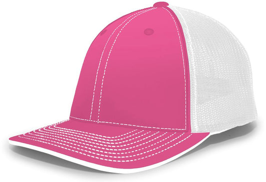 404M Pacific Flexfit Pink/White/Pink