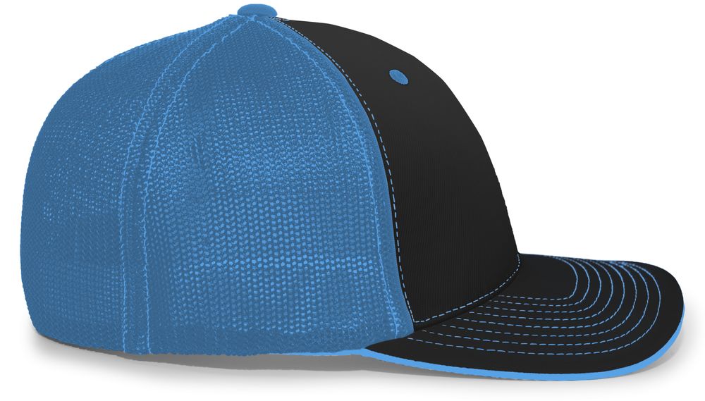 404M Pacific Flexfit Black/Neon Blue/Black