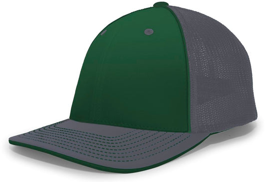 404M Pacific Flexfit Dark Green/Graphite/Graphite