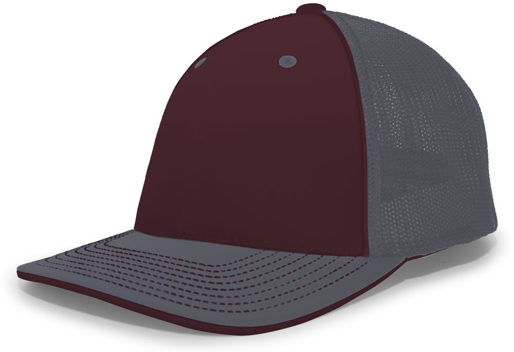 404M Pacific Flexfit Maroon/Graphite/Graphite