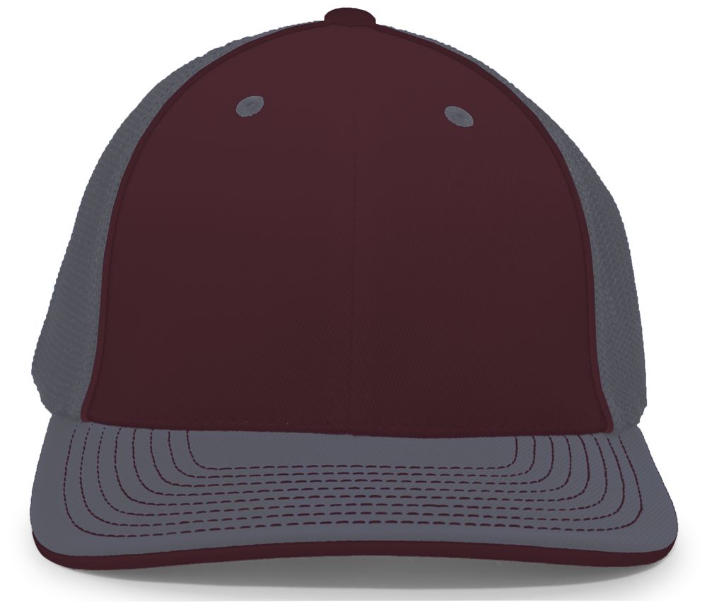 404M Pacific Flexfit Maroon/Graphite/Graphite