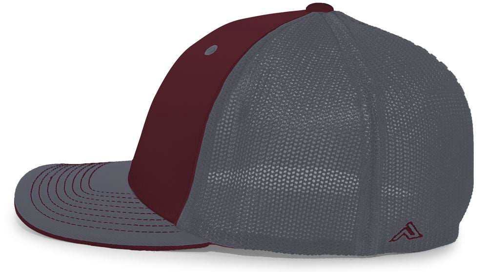 404M Pacific Flexfit Maroon/Graphite/Graphite