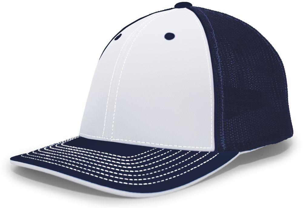 404M Pacific Flexfit White/Navy/Navy