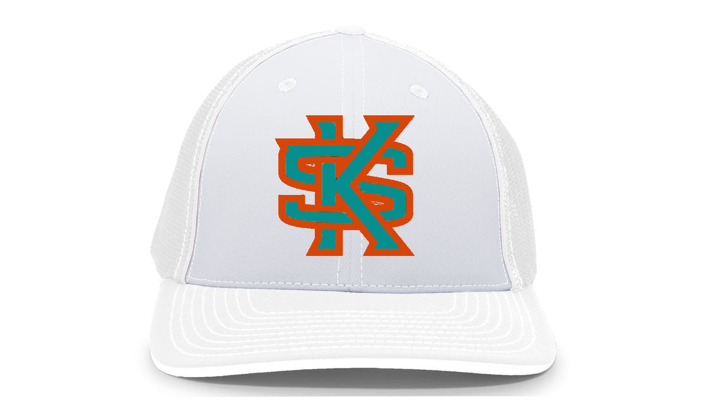 Kountry Swag 404M White #Orange Teal