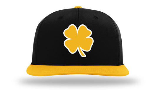 Its All Luck Gold White Clover PTS30 Black/Gold Cap