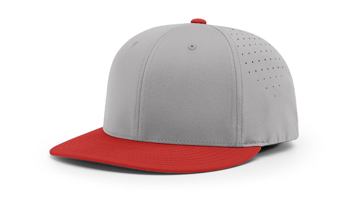 USA Shaka Flag Cap - PTS30 Gray/Red