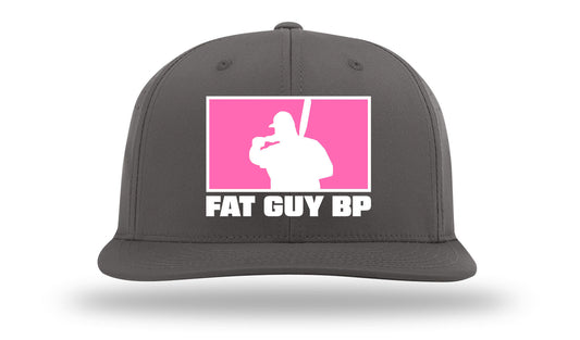 Fat Guys BP Hat PTS30 Solid Charcoal #Pink