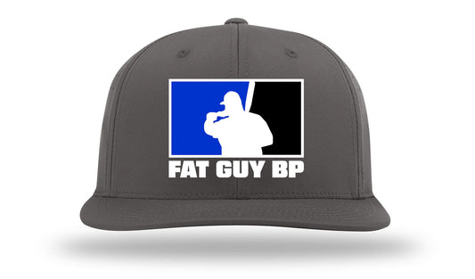 Fat Guys BP Hat PTS30 Solid Charcoal #RoyalBlueBlack